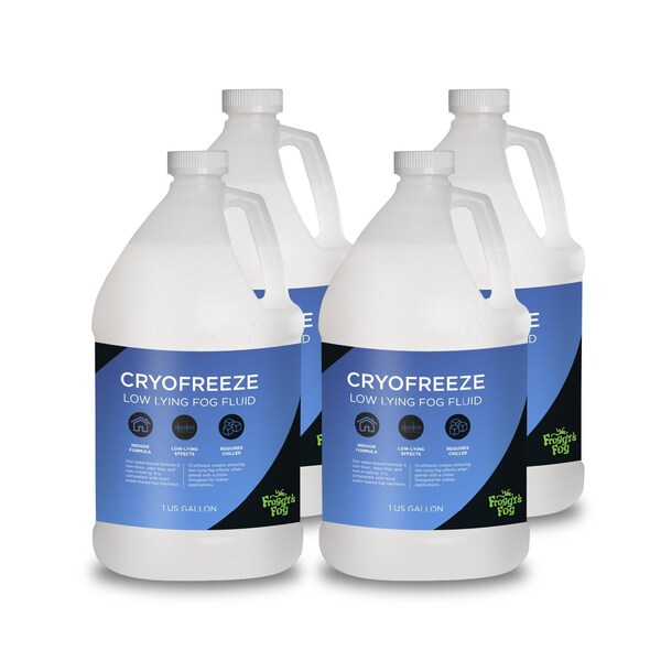 Cryofreeze Indoor Low Lying Fog Fluid - 4 Gallon Case